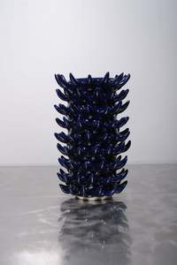 Thorn Vase - Navy Large - Sophie Hathaway Ceramics