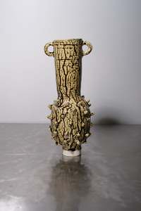 Big Lizard Vase/Vessel  - Lizard Green -SOPHIE HATHAWAY