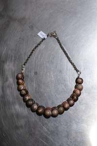 Jewellery: Kota Collar Necklace (Recycled Chain) - SEAPUNKS.XX