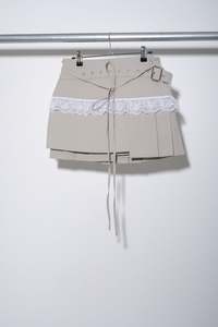 Pīwakawaka skirt - Grey - AWATEA