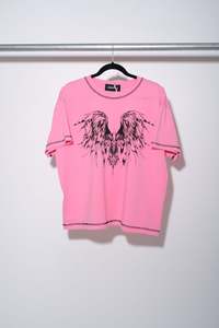 Anahera Tee - Pink - AWATEA