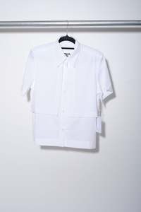 Box Blouse - White - KATALYST