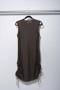 MIni Bias Dress - Milk Choc Stripe - KATALYST