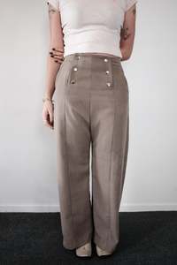 Dome Pants - Brown - MONIQUE GOVIND