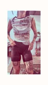 Prayers & Curses Shortsleeve Top - Motel Bible