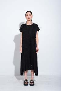 FARLIG DRESS - Black Floral - JPALM