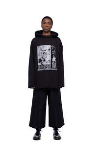 Tees Hooodies: SLOW FORM HOODIE – Black
