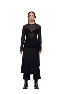 HELENA TOP – Black Mesh (Preorder)