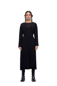 Dresses: INGEBORG DRESS – Black (Preorder)
