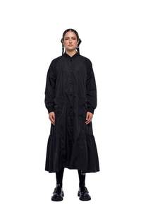GERTRUD BOMBER DRESS – Black Sport (Preorder)