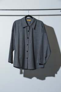 Painter's Shirt - Charcoal - OOSTEROM