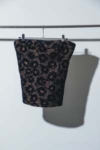 Anouk Bodice - Black/Gold Floral - OOSTEROM