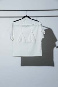 Bikini Tee Ivory – RHODA NUNN