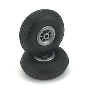 DUBRO TREADED WHEELS 2.0" (2)