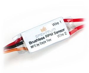 Telemetry Sensors Accessories: SPEKTRUM AIRCRAFT TELEMETRY BRUSHLESS RPM SENSOR