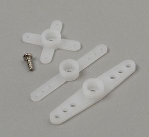 Servos Standard Voltage 1: Hitec Servo Horn Set HS-35/45/50/55/5055MG #PN 55708