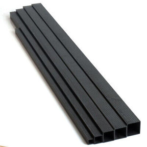 Carbon Square Tube 6x6x1000mm 0.5mm wall thickness