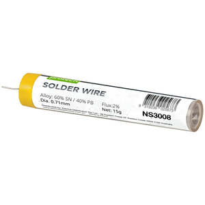 All Tools: 0.71mm Duratech Solder - Hobby Tube