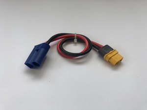 Electrical Leads Cables Heat Shrink Tubing Switch Harness Plugs Etc: EC5 - XT60 plug Charge lead, by RC Pro