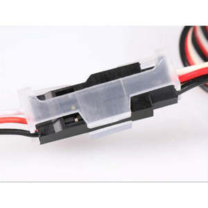 Electrical Leads Cables Heat Shrink Tubing Switch Harness Plugs Etc: Servo Plug Clip, 10PCS Safety Clip for Servo Extension and Battery Plugs by Dual Sky