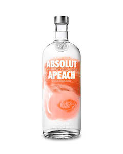 Absolut: Apeach Flavoured Vodka 1l