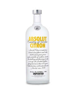 Citron Flavoured Vodka 1l