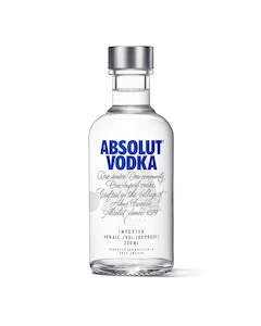 Absolut: Bluevodka200ml