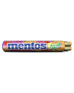 Mentos: Mentos Fruit Mix Jumbo Rolls 8 x 296g