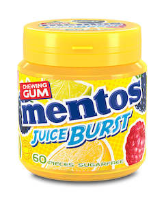 Mentos: Mentos Juice Burst Yellow Gum 120g