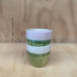 All: Seconds, Set of 2 Lilac/Moss Tumblers