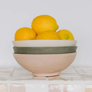 Round Bowl, Pink Sand