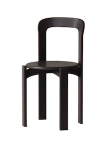 Products: Abraham Dining Chairs Modern Wood - Black JS Interiors Furniture NZ