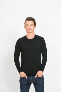 BRASS MONKEYS Long Sleeve - JUAL Quality New Zealand Merino