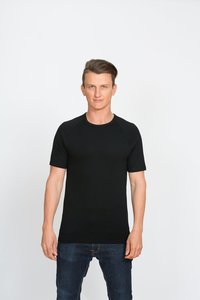 BRASS MONKEYS Short Sleeve - JUAL Quality New Zealand Merino