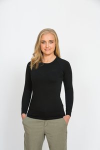BRASS MONKEYS Womens Long Sleeve - JUAL Quality New Zealand Merino