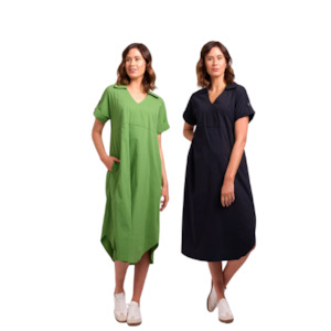 Esplanade: Collar & Cocoon Dress