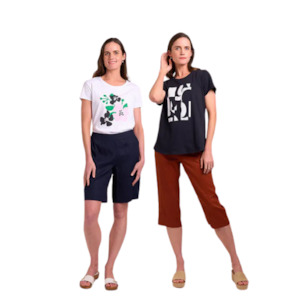 Preen: Swing Fit Printed Tee