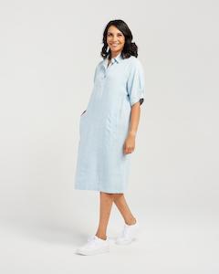 Blackstone: Bamboo Collared Shirt Dress