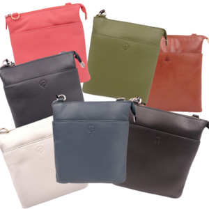 Second Nature: Cross Body Leather Bag ST31