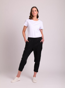 Oh Three: Balloon Leg Side Spilt Trousers