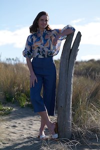 Foil: Shirr Bliss Blouse