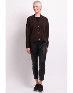 Foil: Panel Lines Coated Trousers