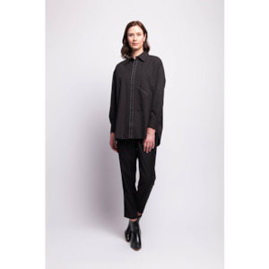 Oh Three: Contrast Detail Shirt