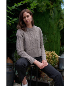 Cropped Cable Jumper