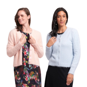 Fluffy Scoop Cardigan