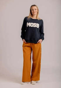 Sweatshirts: Moss Logo Sweat