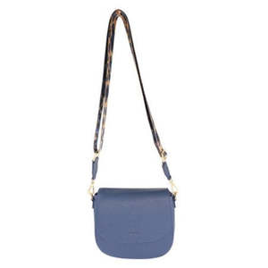 Crossbody Front Flap LeatherBag 1027