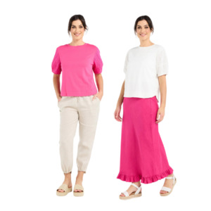 Blackstone: Ariane Broderie Sleeve Tee