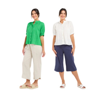 Blackstone: Clementine Broderie Blouse