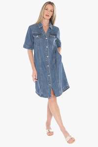 Jump: Soft Denim Dress